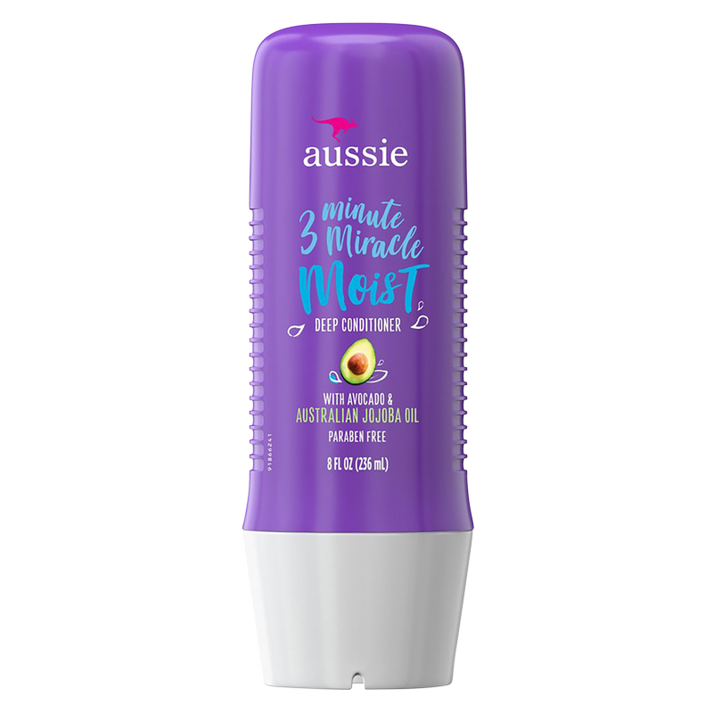 Aussie 3 Minute Miracle Deep Liquid Conditioner Moist 8oz