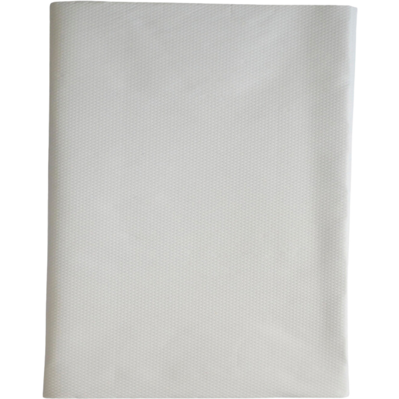 Nutmeg Home White Table Cover, 1pcs Home & Office fast delivery by