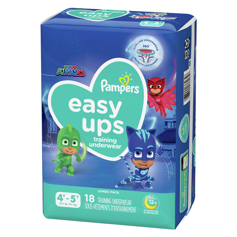 Pampers Boys Easy Ups Size 4T-5T 18ct