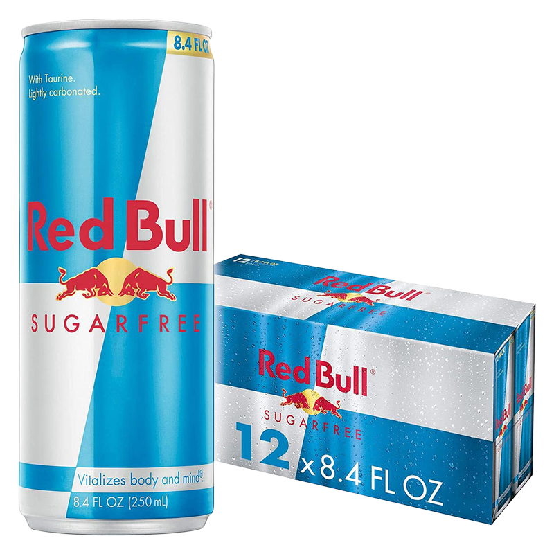 Red Bull Sugar Free Energy 12pk 8.4oz