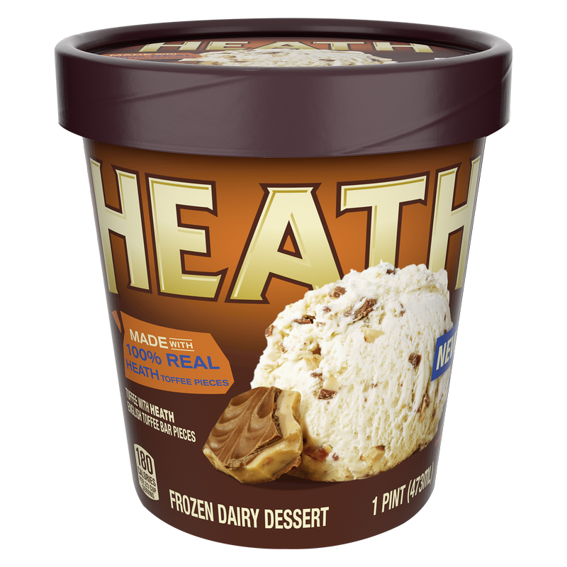 Breyers Heath Toffee Caramel Ice Cream Pint