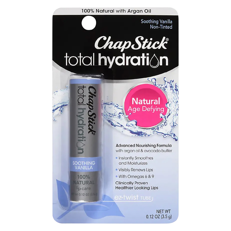 Chapstick Total Hydration Soothing Vanilla .12oz