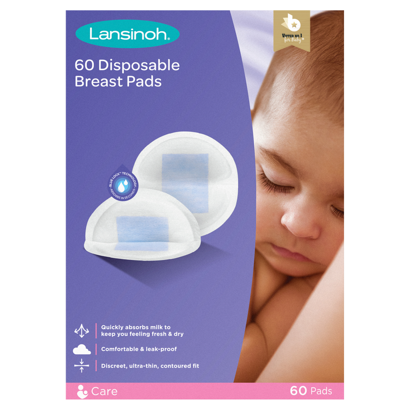 Lansinoh Disposable Breast Pads, 60pcs