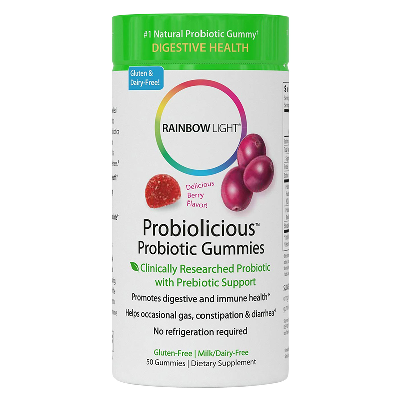 Rainbow Light Probiolicious Probiotic Berry Gummies 50ct