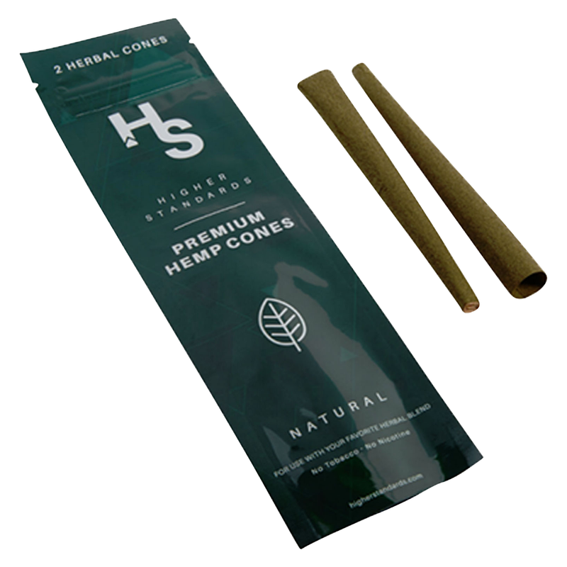 Higher Standards Premium Hemp Cones 2ct