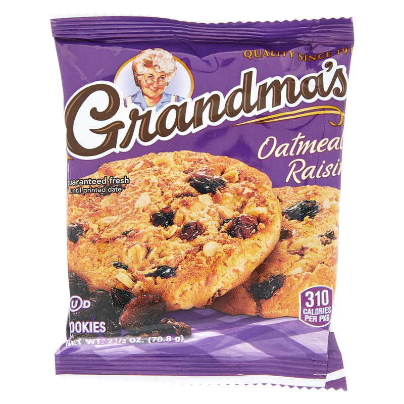 Grandma's Oatmeal Raisin Cookies 2.5oz
