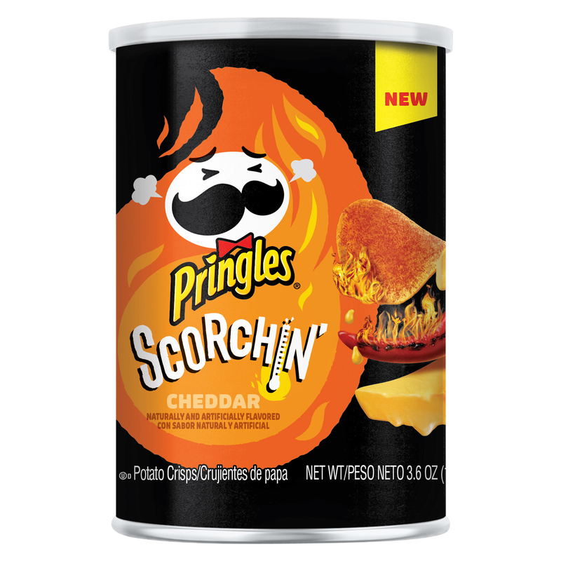 Pringles Scorchin' Cheddar 2.5oz