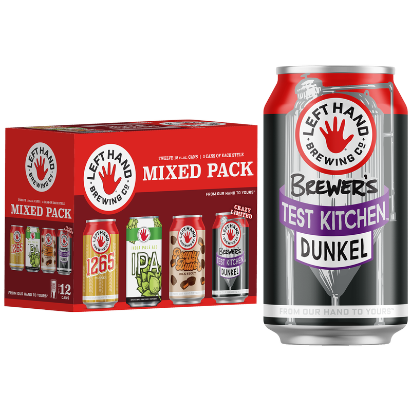 Left Hand Brewing Mix Pack 12pk 12oz Can