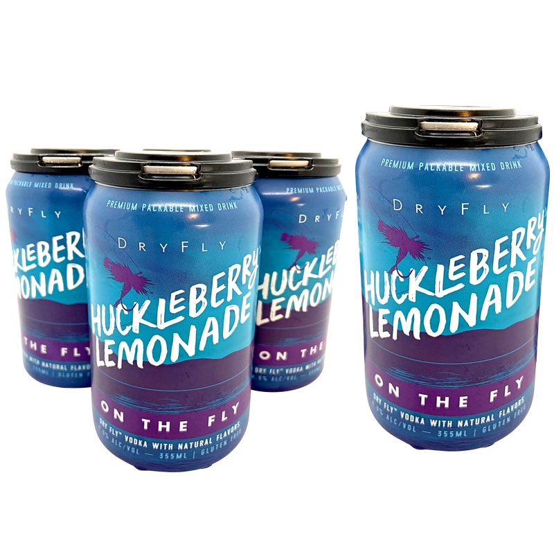 Dry Fly Huckleberry Lemonade 4pk 12oz