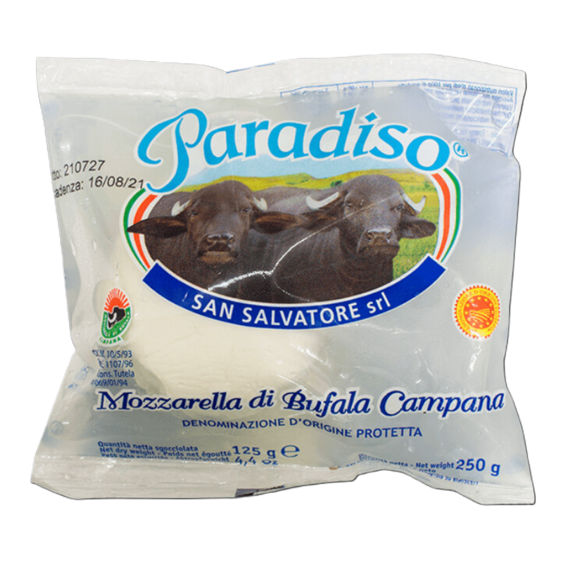 Paradiso Buffalo Mozzarella PDO, 125g