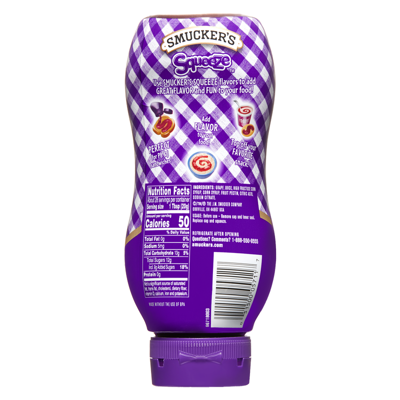 Smucker's Squeeze Grape Jelly 20oz