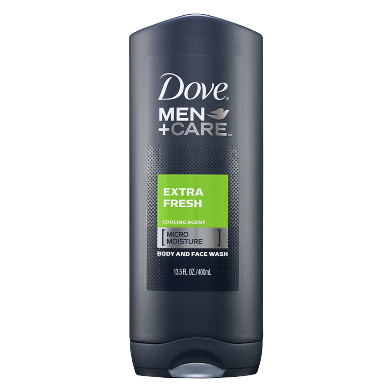 Dove Men Extra Fresh Cooling Agent Body Wash 13.5oz