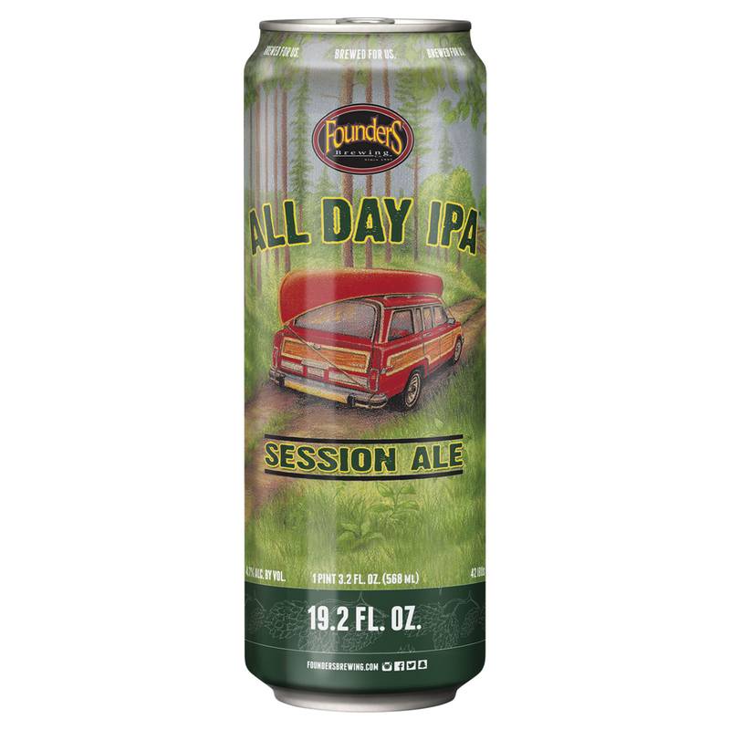 Founders All Day IPA 19.2 oz Can 4.7% ABV