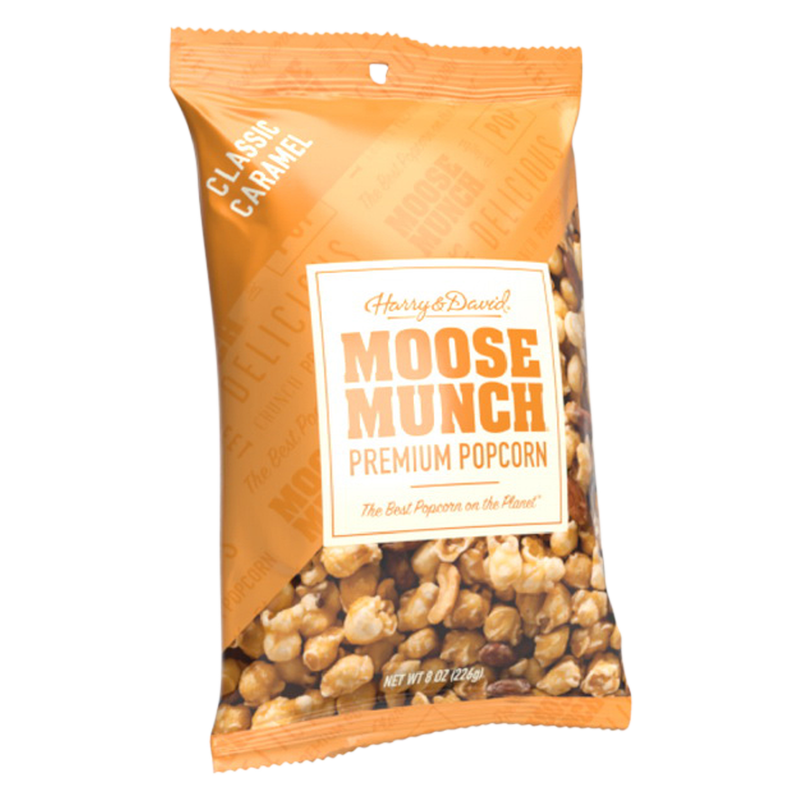 Moose Munch Classic Caramel Premium Popcorn 8oz