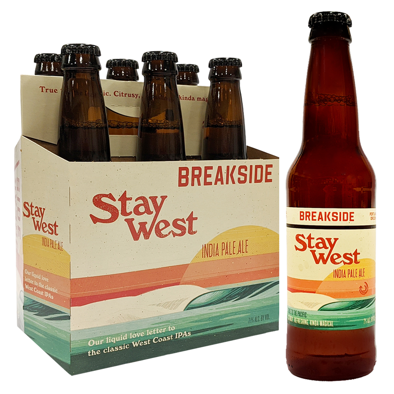 Breakside Stay West IPA 6 pk 12oz Can 7.3% ABV