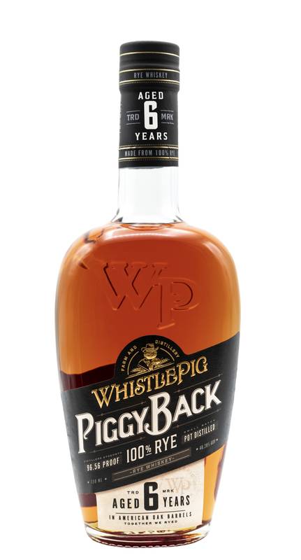 Whistlepig Rye Piggyback Single Barrel 750ml (96.56 Proof)