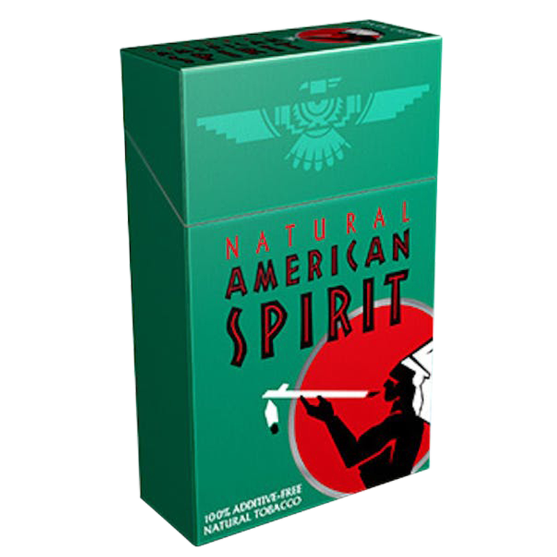 American Spirit Full Bodied Dark Green Cigarettes 20ct Box 1pk