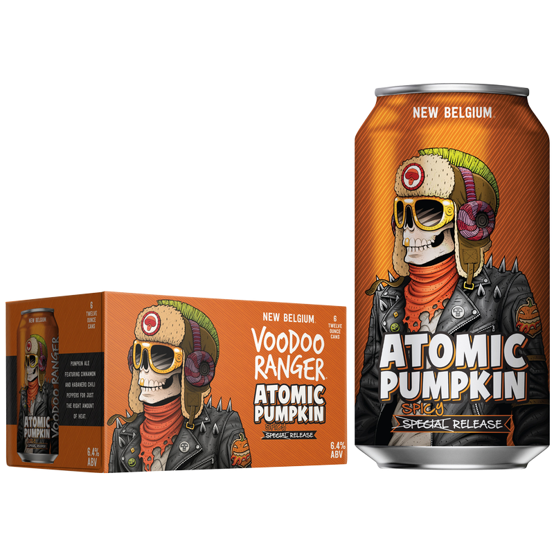 New Belgium Seasonal - Voodoo Ranger Atomic Pumpkin 6pk 12oz Can 6.4% ABV