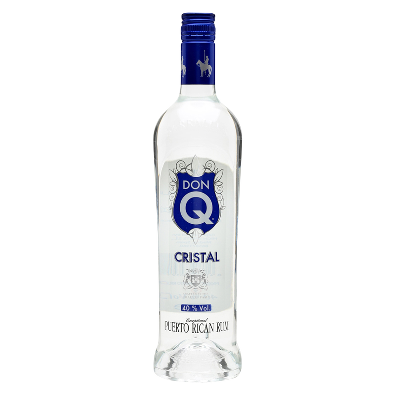 Don Q Cristal Rum 750ml (80 Proof)