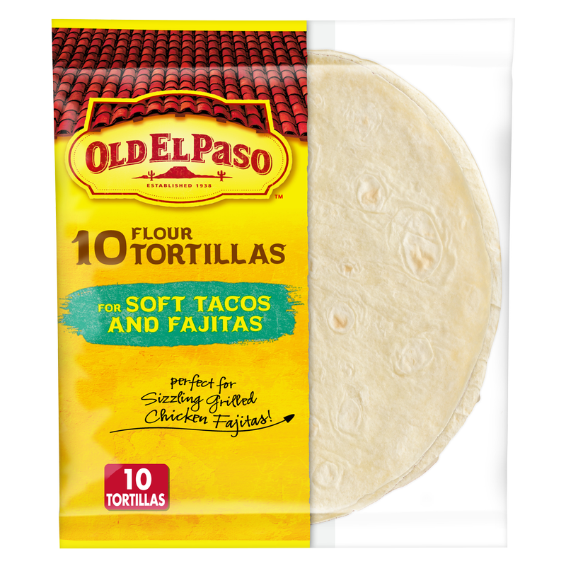 Old El Paso Soft Flour Tortillas 6" 10 ct