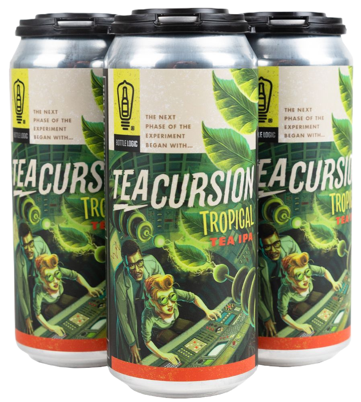 Bottle Logic Teacursion Tropical Tea IPA 4pk 16oz