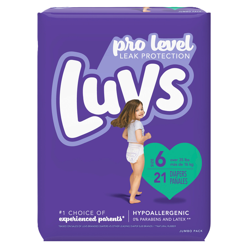 Luvs Size 6 Diapers 21ct