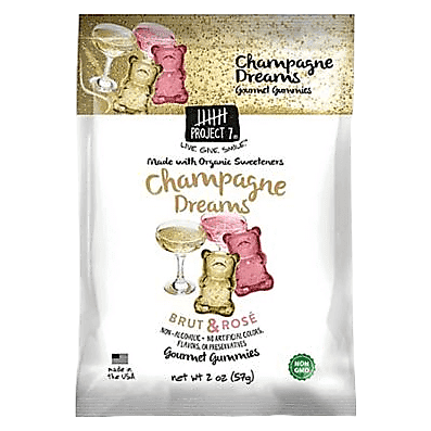 Project 7 Champagne Dreams Gourmet Gummies 2oz