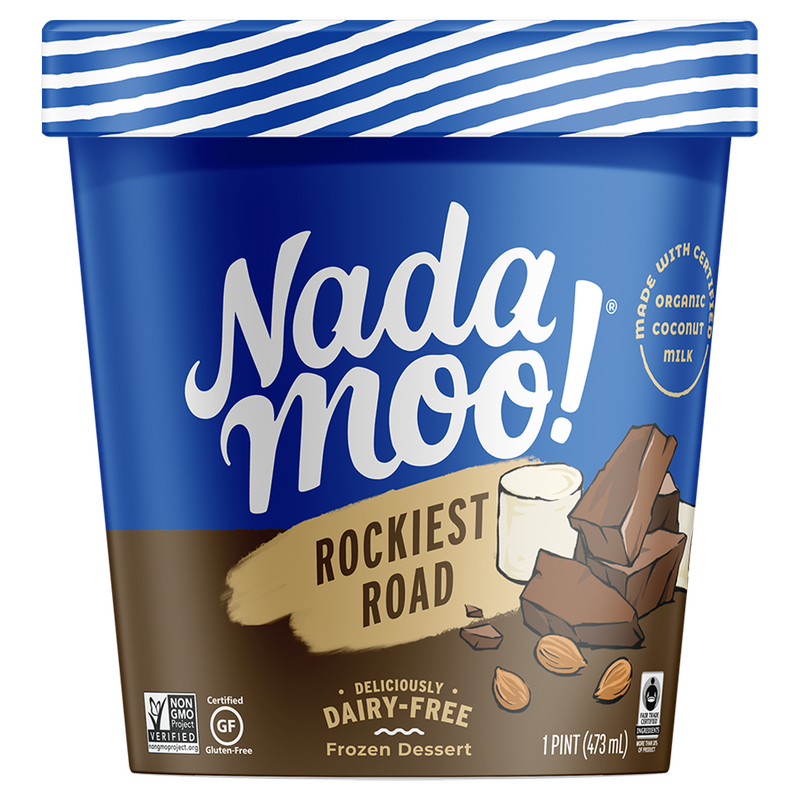 NadaMoo! Rockiest Road Dairy Free Frozen Dessert 16oz