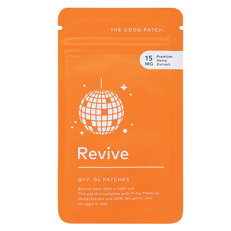 The Good Patch Revive Hemp Patch 4 Pack