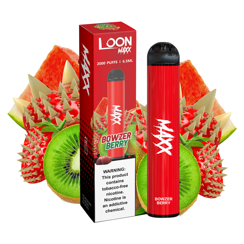 Loon MAXX Bowser Berry Disposable Vape 6.5ml 6% Nicotine