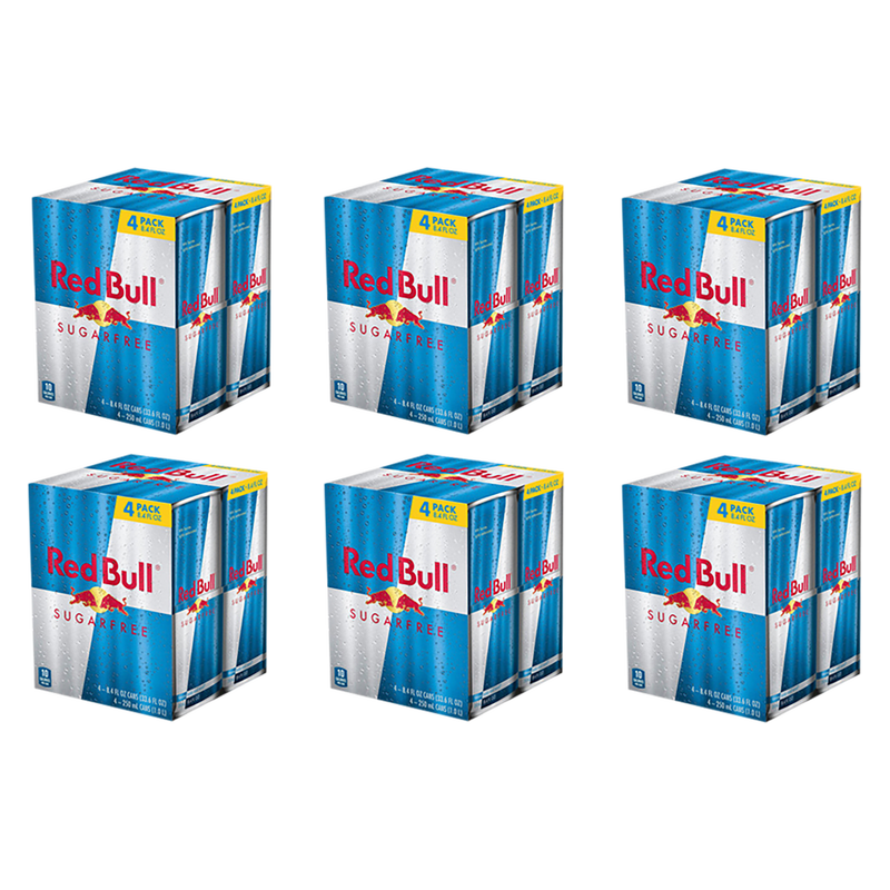 Red Bull Sugar Free 4pk 8.4oz Can 6ct
