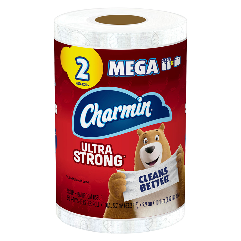 Charmin Ultra Strong Mega Bath Tissue 2ct