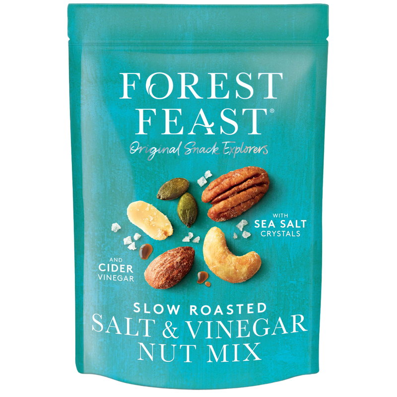 Forest Feast Sea Salt & Cider Vinegar Nut Mix, 120g