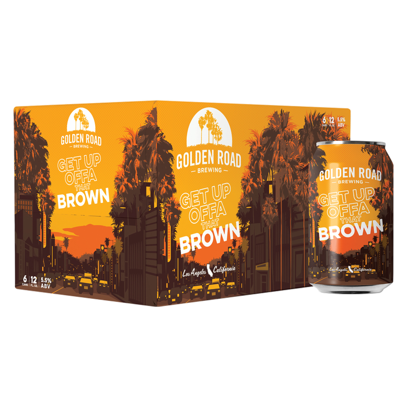Golden Road Brewing Get Up Brown 6pk 12oz Can