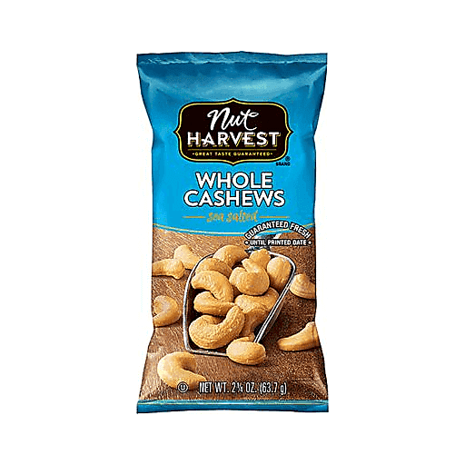 Nut Harvest Sea Salt Cashews 2.25oz