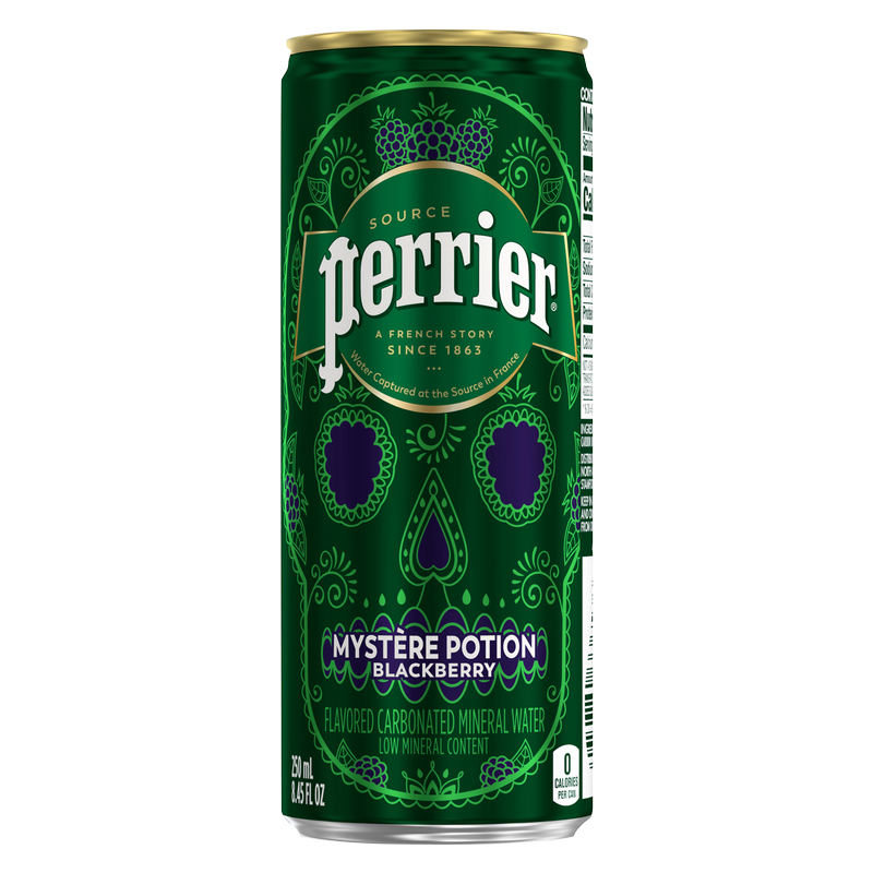 Perrier Sparkling Water Blackberry 8.45oz Can