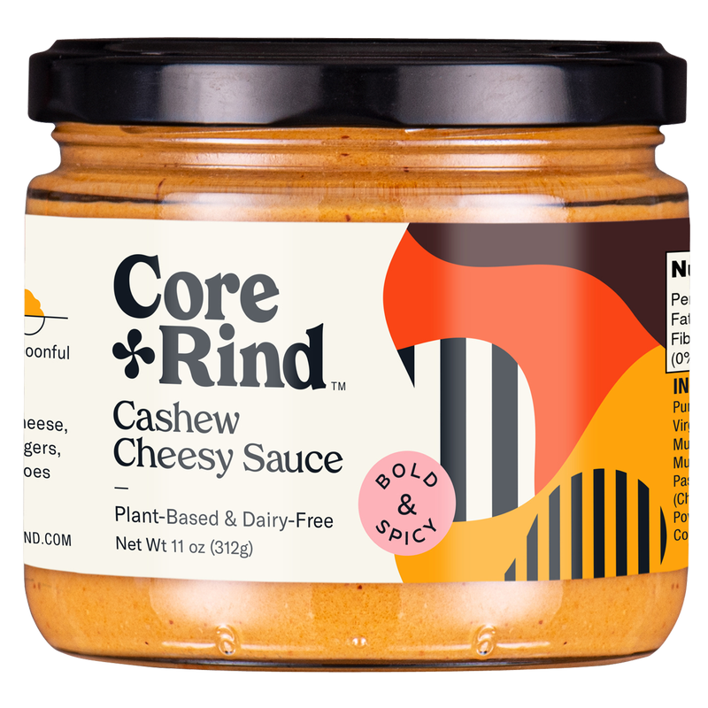 Core & Rind Bold & spicy cashew cheesy sauce 11oz