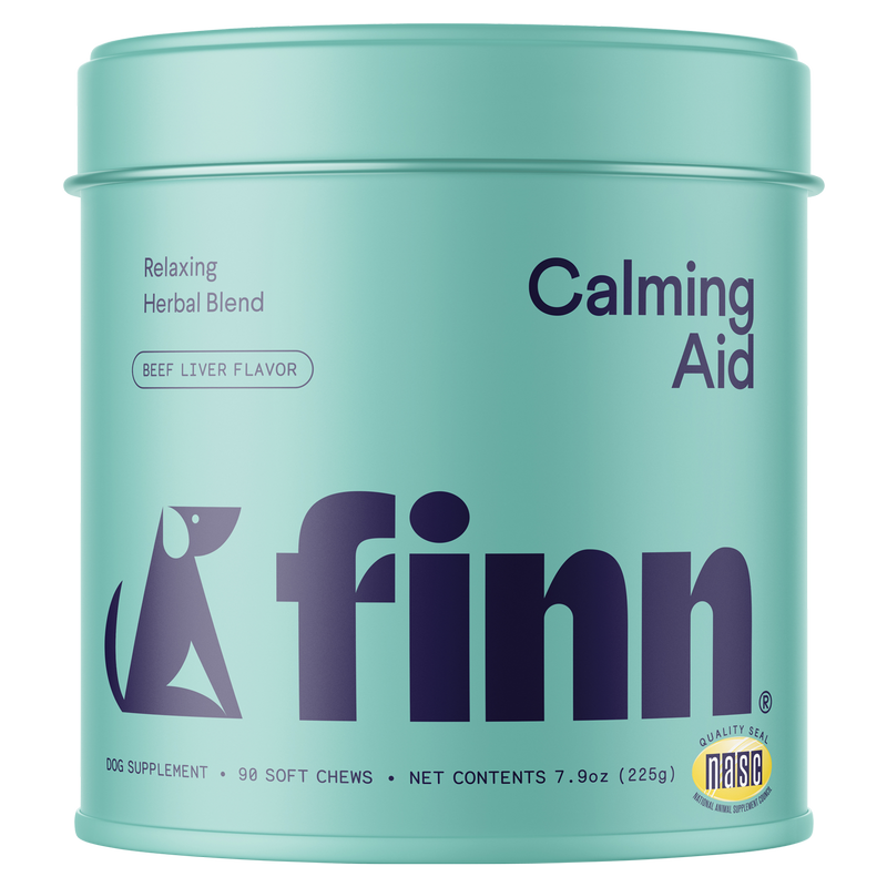 Finn Calming Aid Dog Supplement Dog Calming Treats 90 count