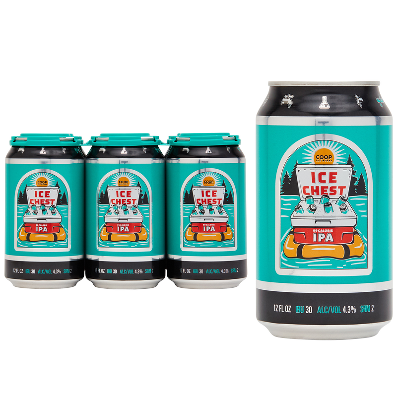 Ice Chest 99 Calorie IPA 6pk 12oz Can 4.3% ABV