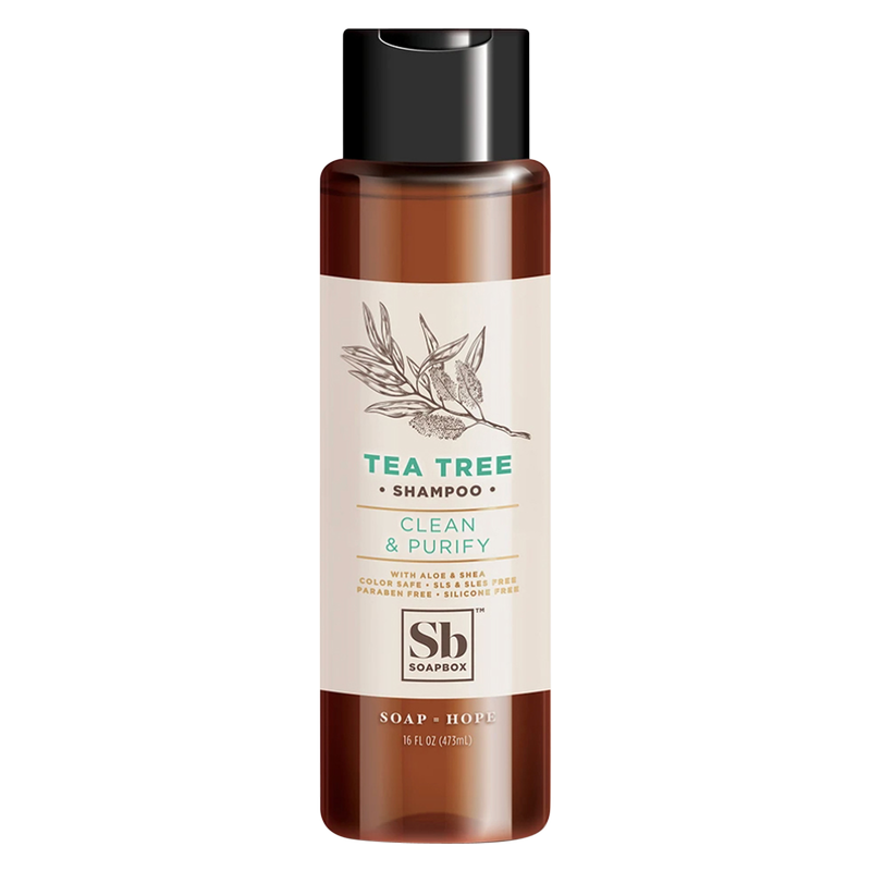 Soapbox Tea Tree Clean & Purify Shampoo 16oz