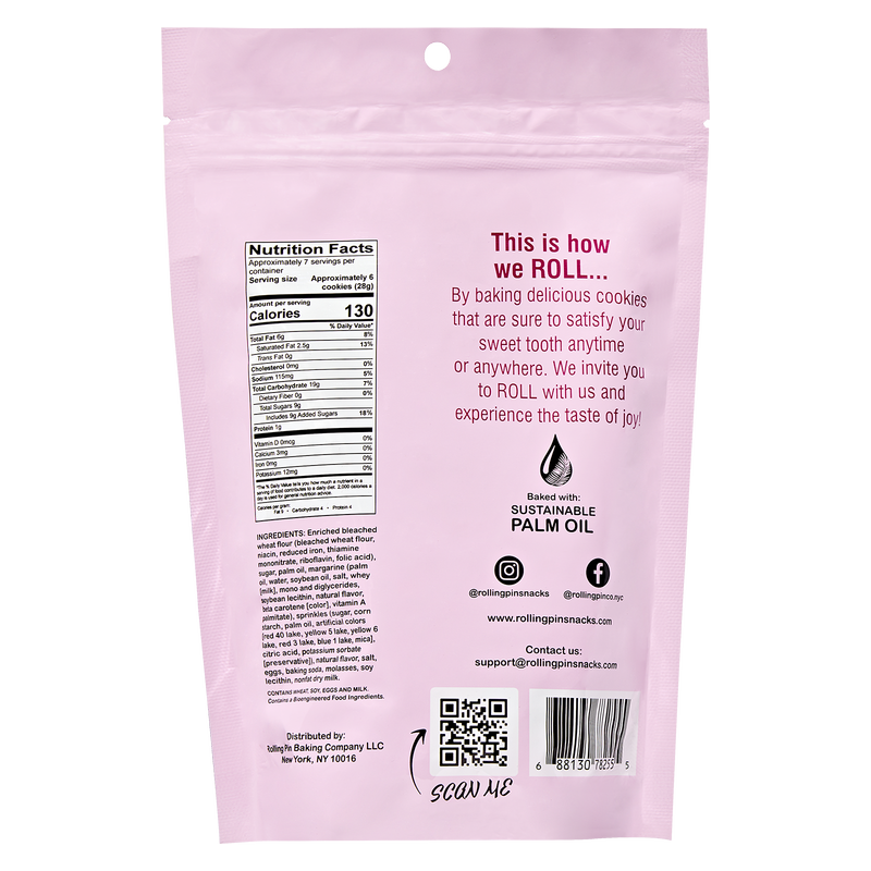 Rolling Pin Bakery Birthday Cake Mini Cookies Snacks fast delivery by