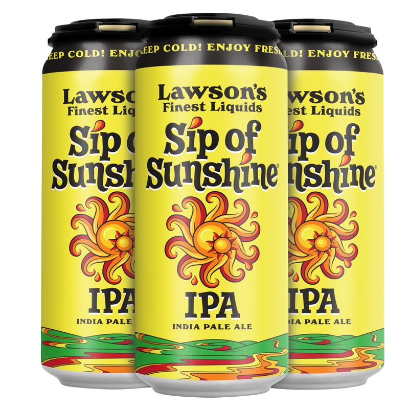 Lawson's Sip of Sunshine IPA 4pk 16oz Can 8.0% ABV