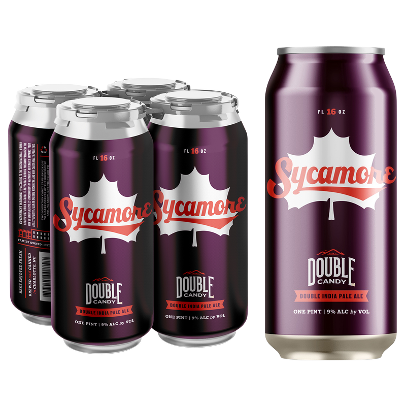 Sycamore Double Candy IPA 4pk 16oz Can 9.0% ABV