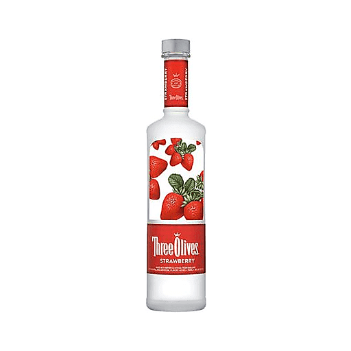Three Olives Strawberry Vodka 750ml
