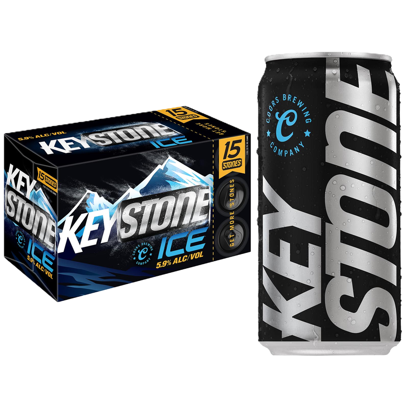 Keystone Ice 15pk 12oz Can 5.9% ABV