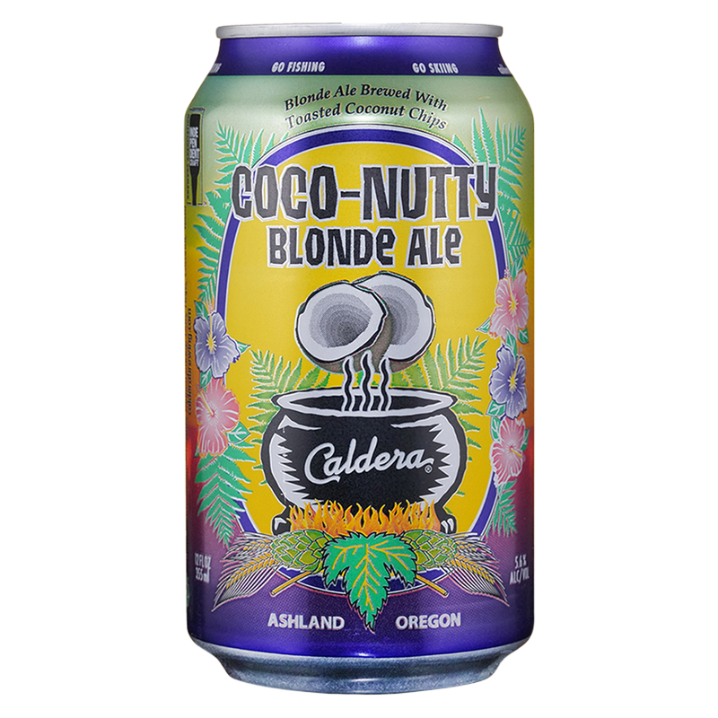 Caldera Coco-Nutty Blonde Ale (6PKC 12 OZ)