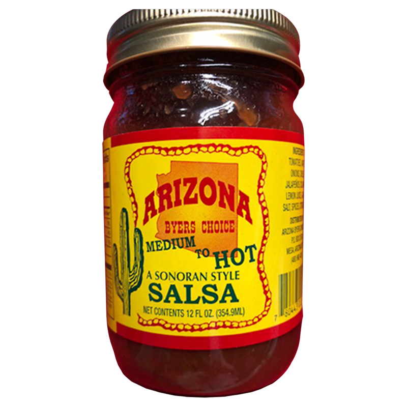 Arizona Byers Choice Salsa Medium To Hot Salsa 12oz