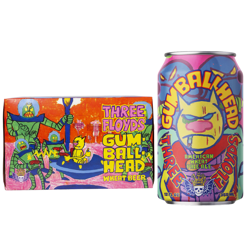 Three Floyds Gumballhead Wheat 6pk 12oz Can 5.6% ABV