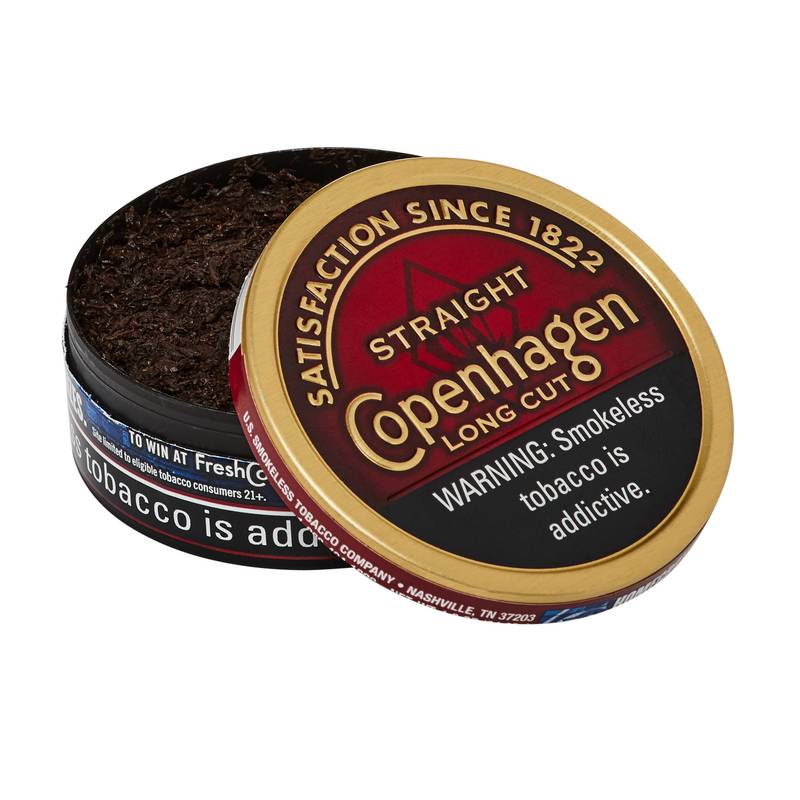 Copenhagen Natural Long Cut Chewing Tobacco 1.2oz : Smoke Shop fast  delivery by App or Online