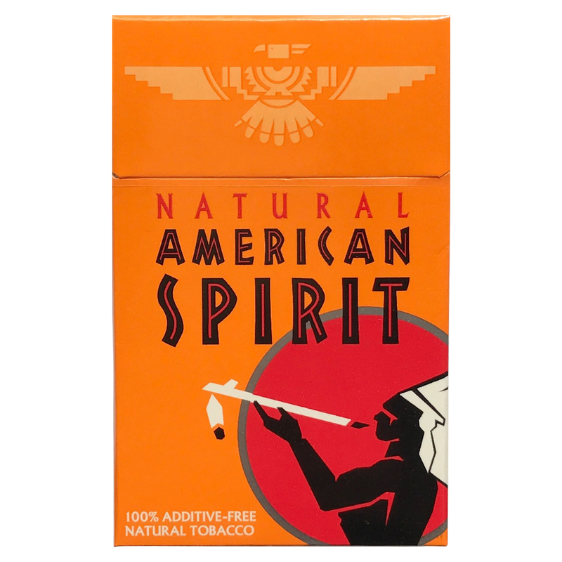 American Spirit Smooth Mellow Orange Cigarettes 20ct Box 1pk